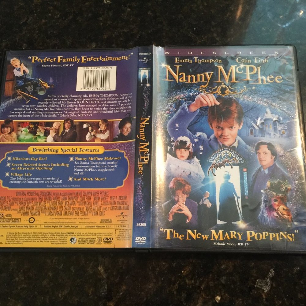 Nanny McPhee DVD - Region 1